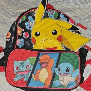 Pokemon Kids Backpack with Pikachu and Friends